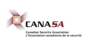 CANASA, Canadian Security Association logo in black and red text, shows Hamilton's trusted security installer Open Road Systems Inc is a member
